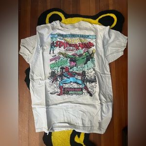 Large Marvel Spider-Man and Mysterious Shirt Like New!